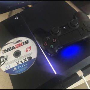 Ps4 w cords, games, and controllers. and xbox 360